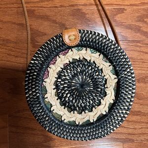 Amerri round basket bag